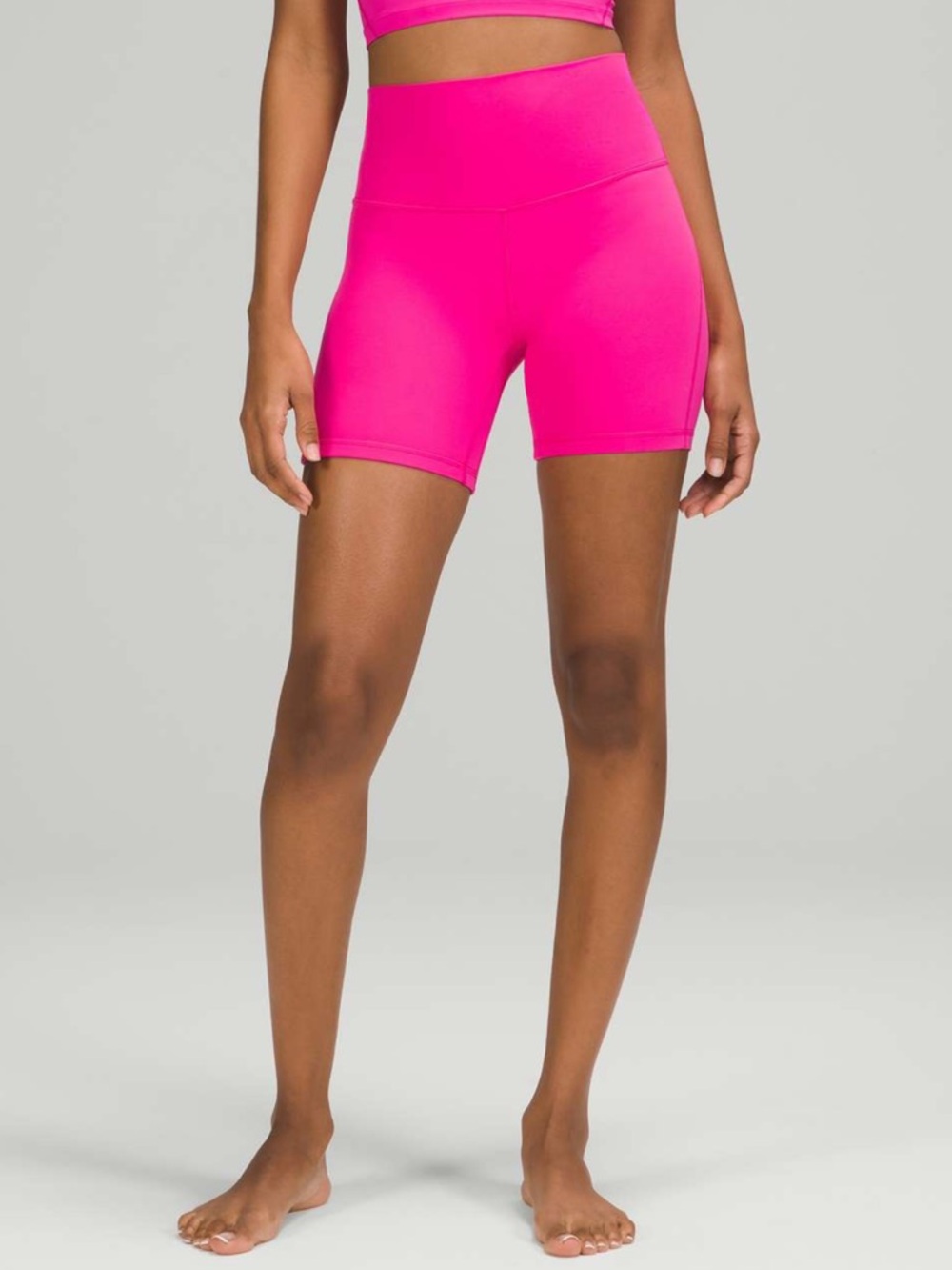 Aritzia TNA Hot Pink Bike Shorts small